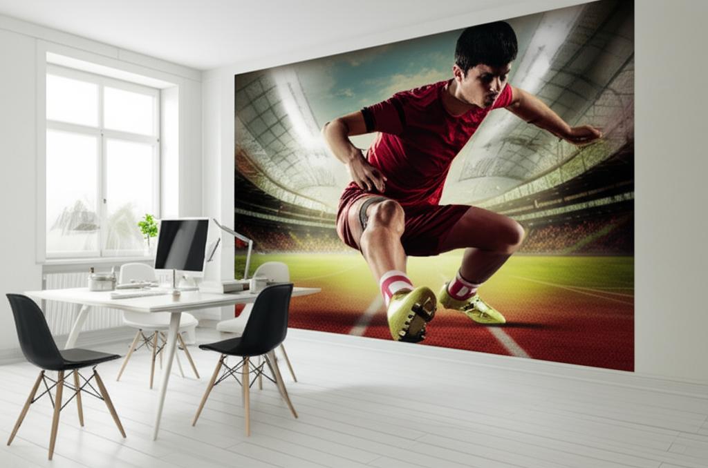 Gdzie Umieścić Fototapetę Sportową?