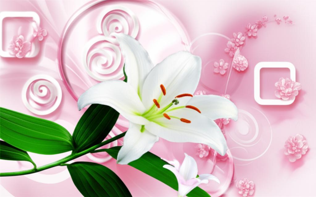 Kwiatowe motywy do sypialni – lilie i nie tylko