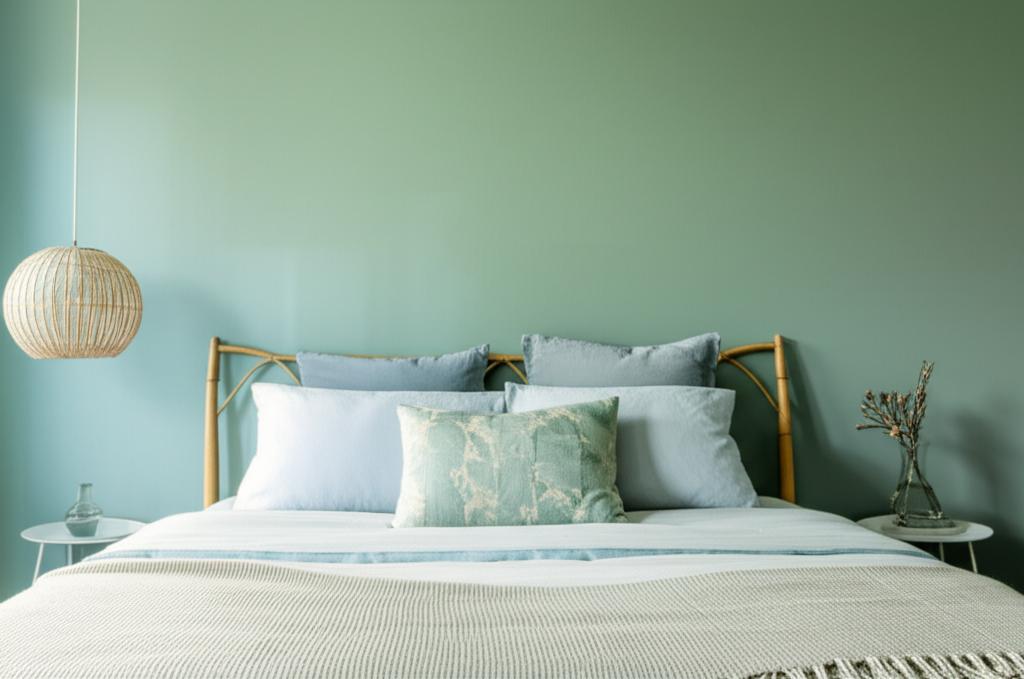 Najlepsze kolory ścian do sypialni – paleta spokoju