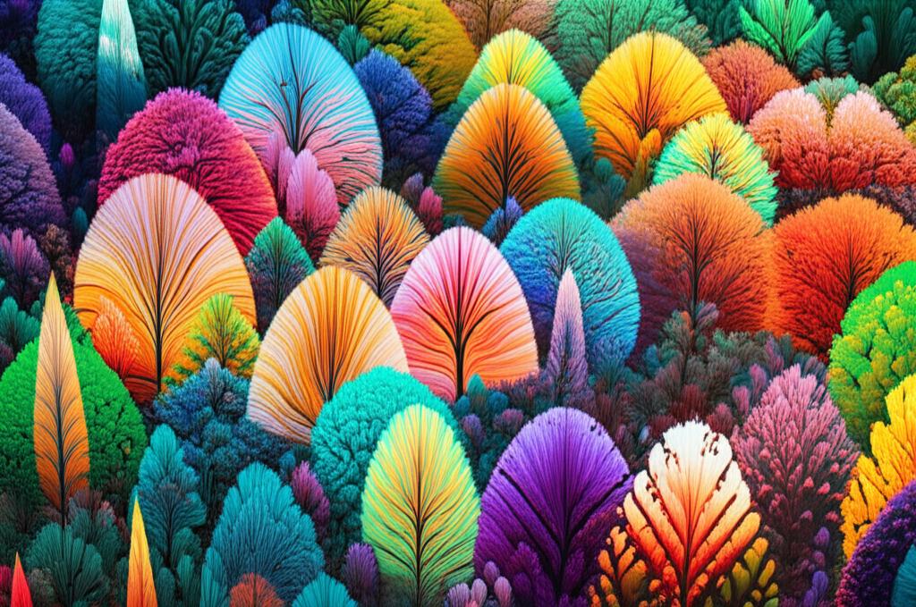 Różnorodność wzorów i kolorów