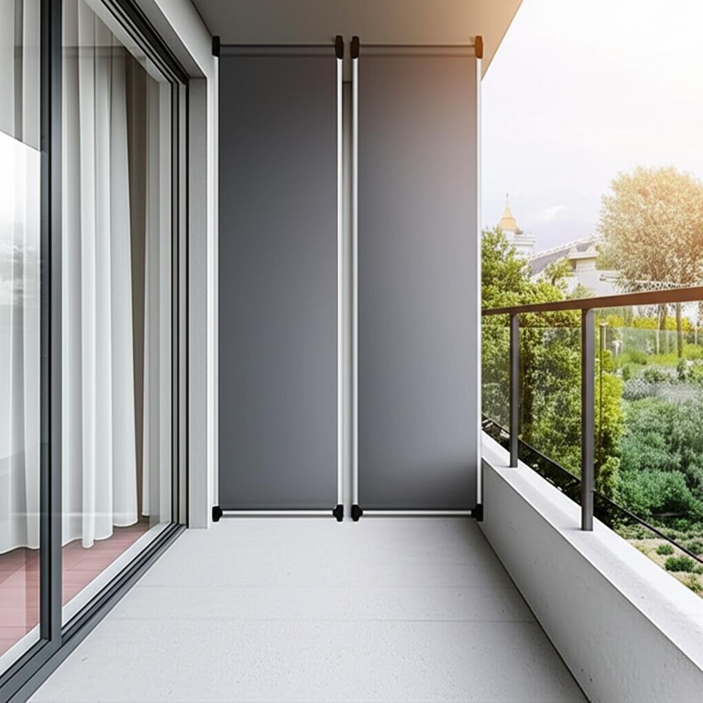 2. Parawany balkonowe: mobilność i styl