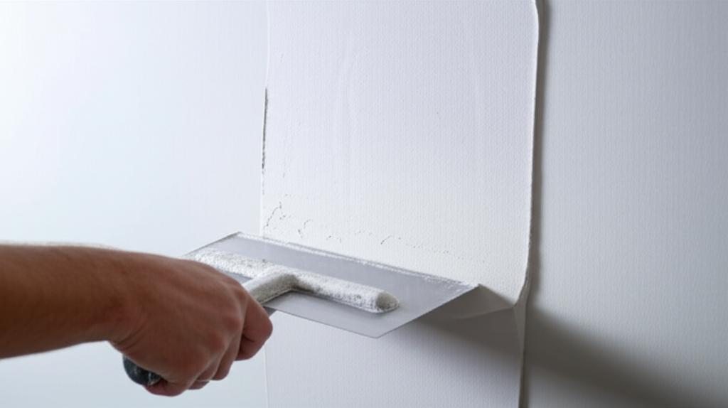 Nakładanie pierwszej warstwy gładzi: technika i precyzja