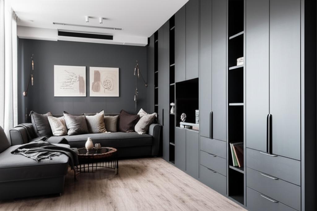 Pionowe zagospodarowanie i ściany akcentowe