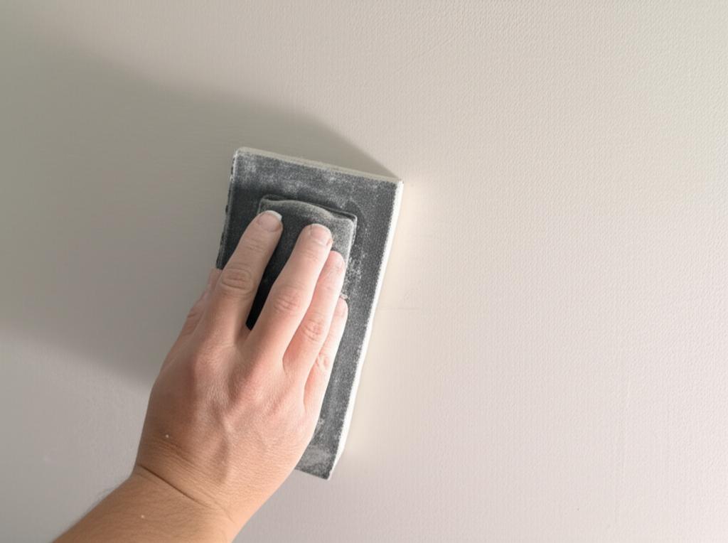 Szlifowanie gładzi: wykończenie powierzchni