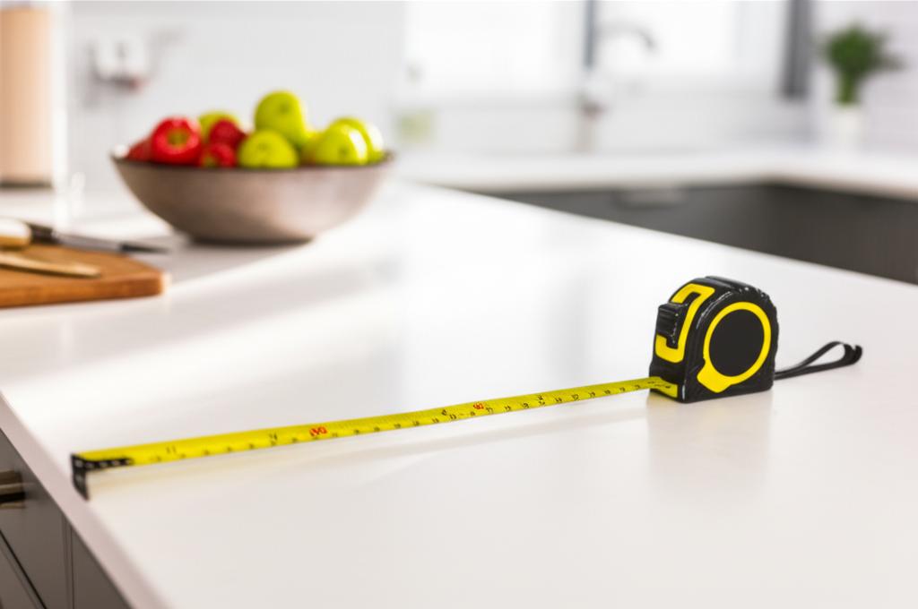 Jak zmierzyć idealną wysokość blatów kuchennych?