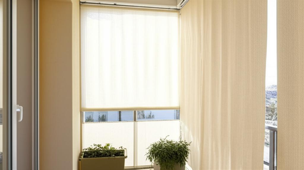 Zasłony i rolety balkonowe: Elastyczna ochrona przed słońcem i wzrokiem
